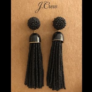 J. Crew tassel earrings